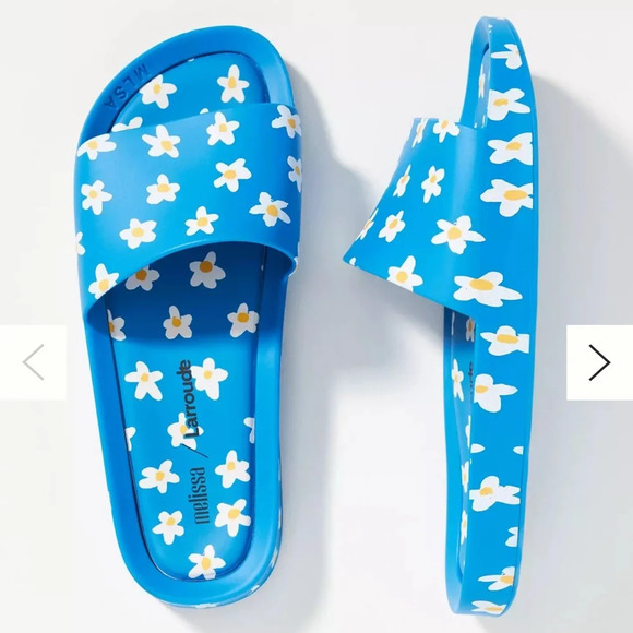 Melissa x Larroudé Pool Slides size 8 - Picture 1 of 7